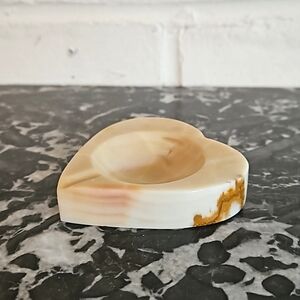 Stone Heart Shaped Dish